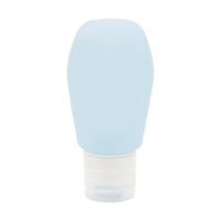 Silicone Bottle Blue 89Ml