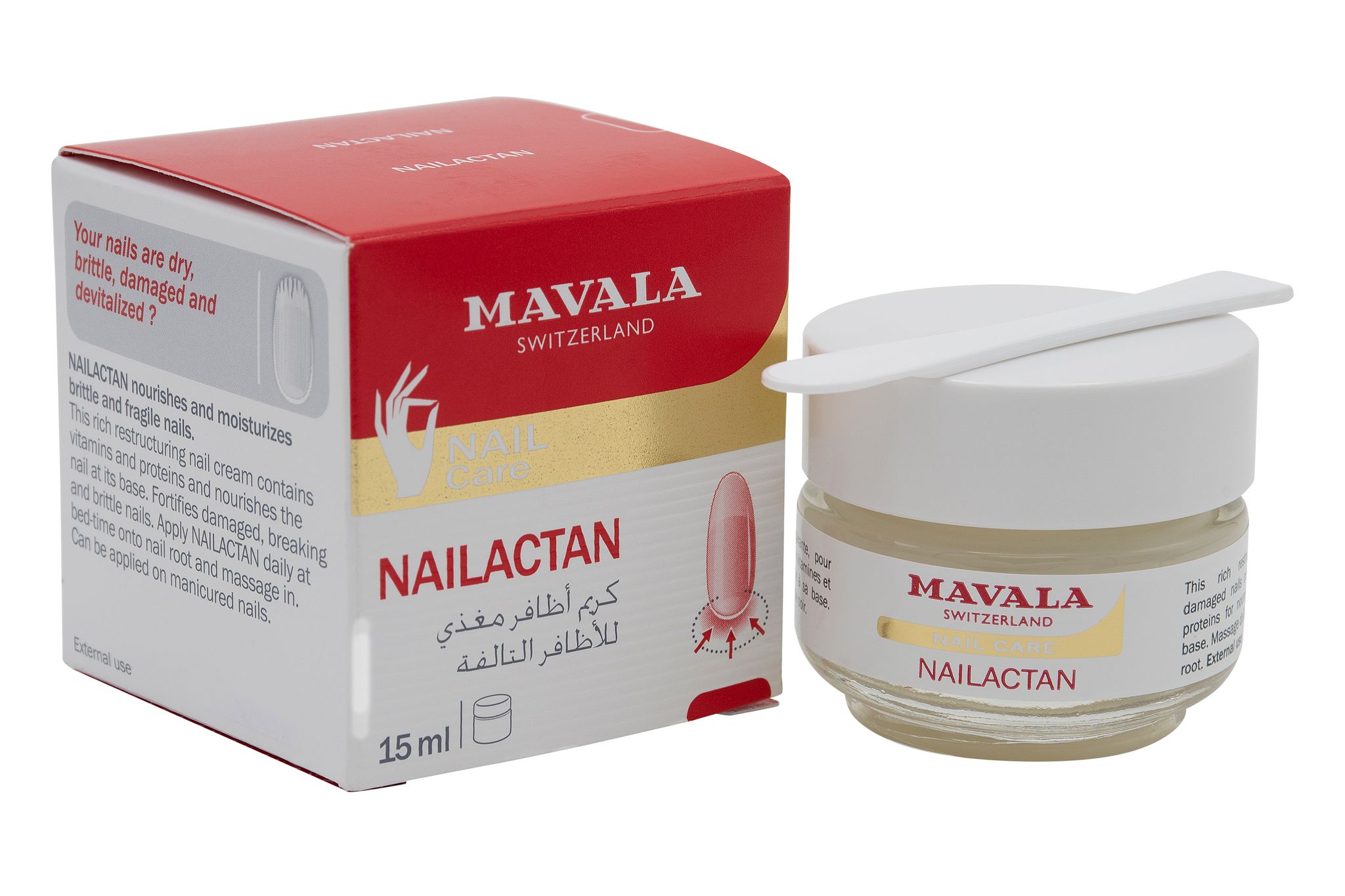 Nailactan Nutritive Cream For Damaged Nails 15 Ml