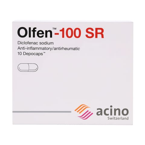 Voltaren Ret 100Mg 30 Tab