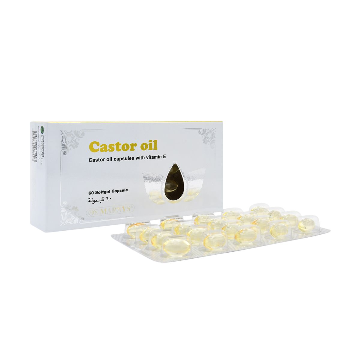 Marnys Castor Oil 60 Caps