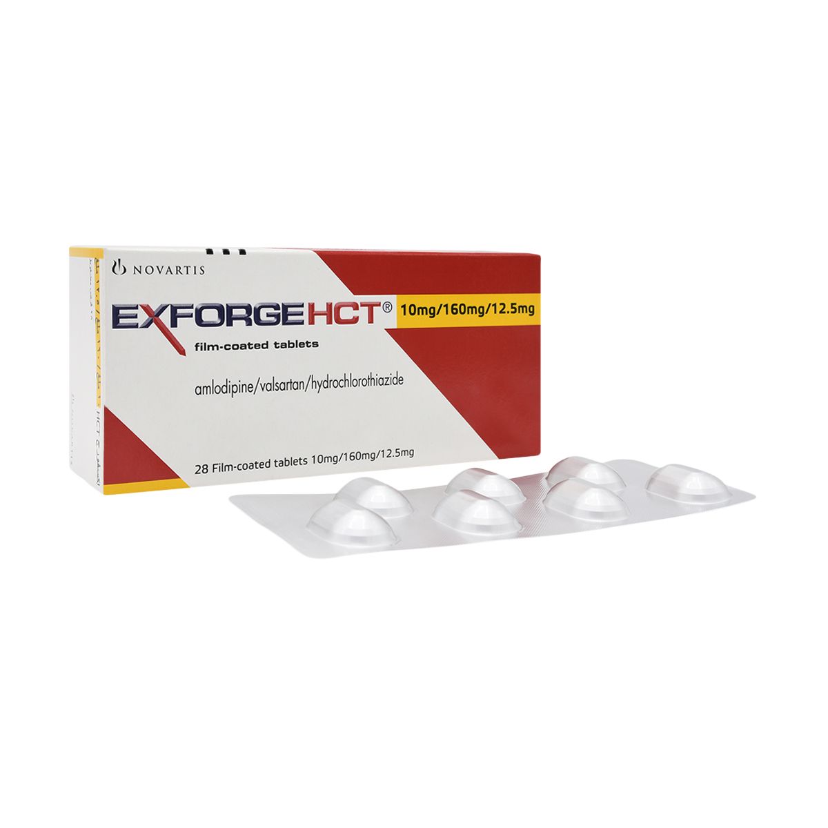 Exforge HCT10mg/160/12.5mg tab