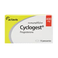 CYCLOGEST Cyclogest 400mg 15 Supp