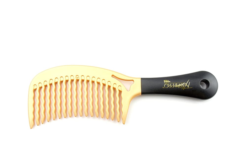 Texture Pro Wave Comb, Gold