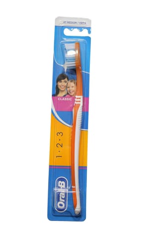 Silver Antibacterial ToothBrush - Silver