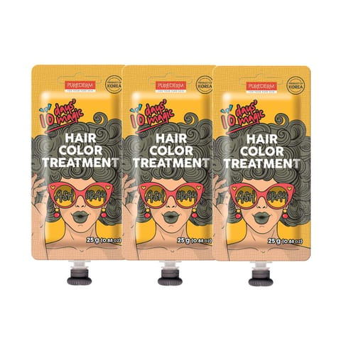 ARGAN  HAIR COLORING OIL KIT / BLACK 1.0