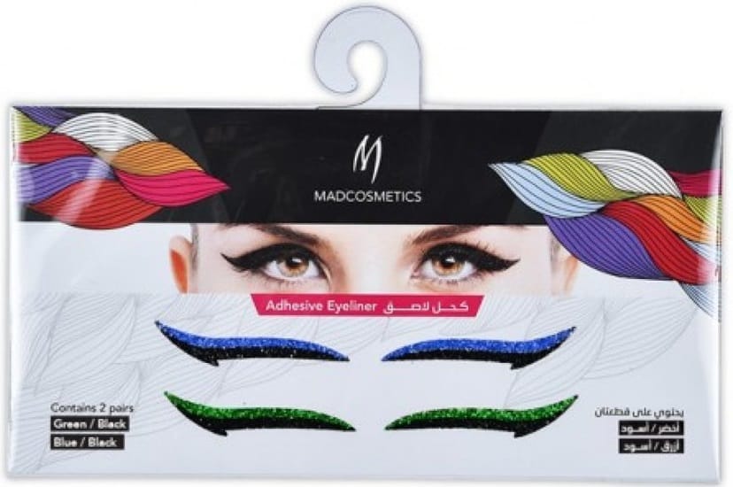 Eyeliner Adhesive Sticker - Green/Blue/Black