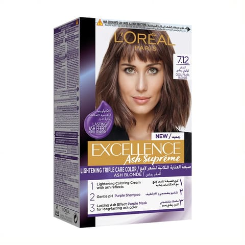 Excellence Crème Permanent Hair Color, 7.7 Honey Brown