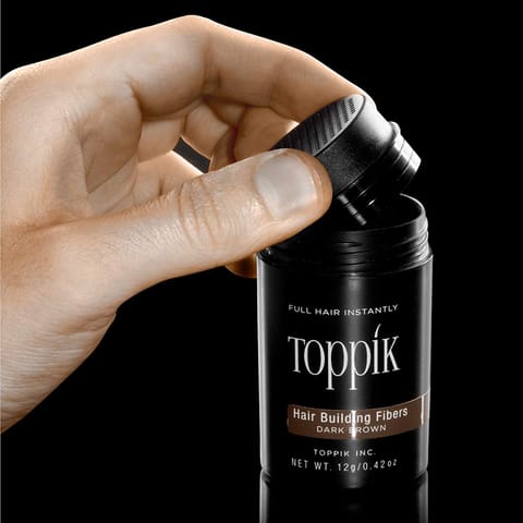 TOPPIK Hair Building Fibers, Light Brown - 12g