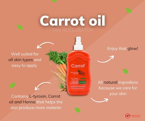 Carrot Sun Oil Gold 200Ml