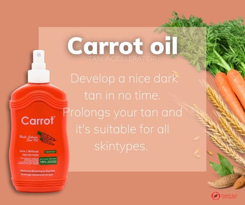 Carrot Sun Oil Gold 200Ml