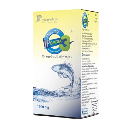 JP Omega-3 1000 mg 60 Capsules