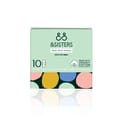 &Sisters Box of 10 Organic Cotton Sanitary Pads With Wings, Medium