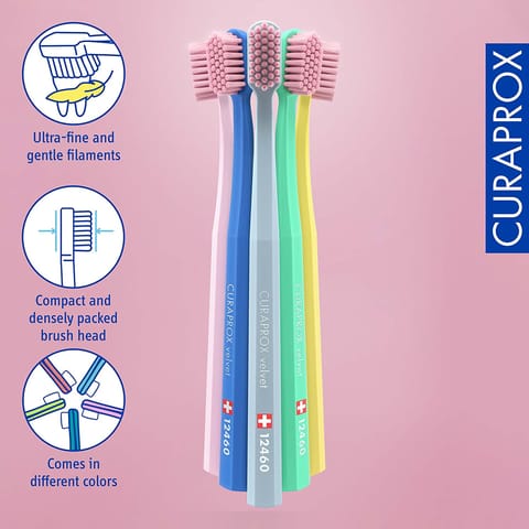 360° Advanced Optic White Manual Toothbrush