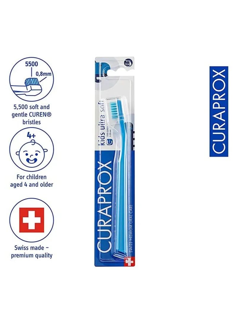 Curaprox Kids Ultra Soft Toothbrush From 4-12 Years