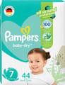 Pampers Baby-Dry Diapers with Aloe Vera Size 7, +15 kg, 44 Diapers