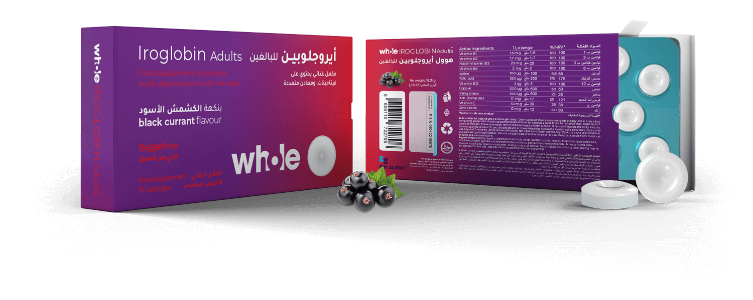 Whole Iroglobin Adults 15 Lozenges