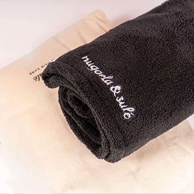 Nuggela & Sule Hair Towel Wrap + Bag