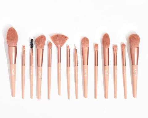 Katia Makeup Brush Set - 12 PCS