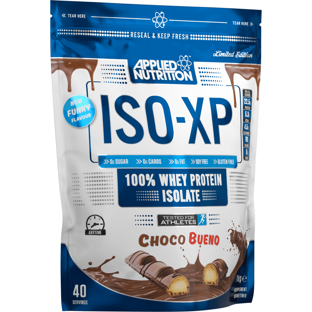 Applied Nutrition ISO-XP 100% Whey Protein Isolate, Chocolate Bueno, 1 kg