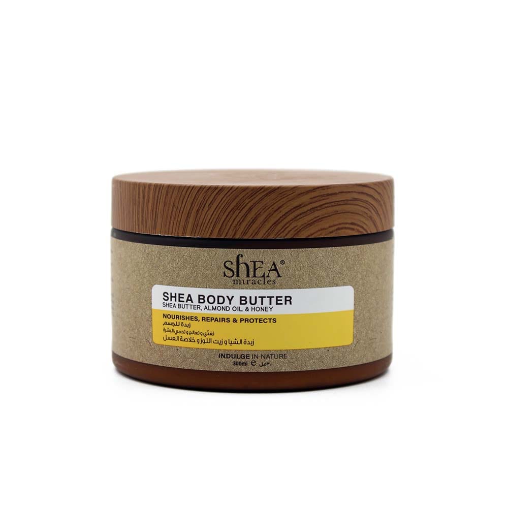 BODY BUTTER ALMOND OIL & HONEY 300ML