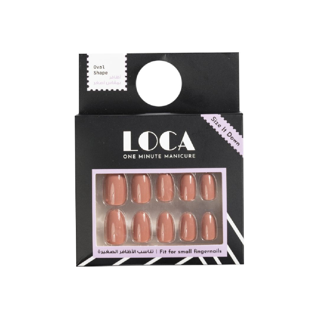 Loca Small Nails Oval# 6 Nude