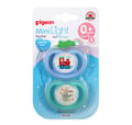 Pigeon Minilight Pacifier Double (S) Boy Train & Rabbit