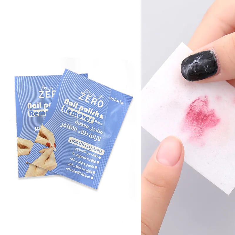 Voloria Nail Polish Remover Wipes 24 PCS