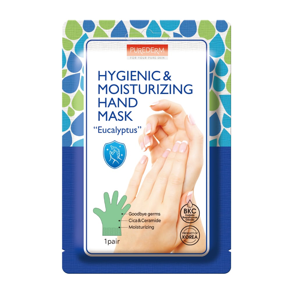 Purederm hygenic &moisturuzing hand mask