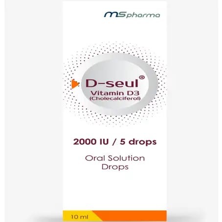 D-Seul Vitamin D 50000 IU 20 Capsules