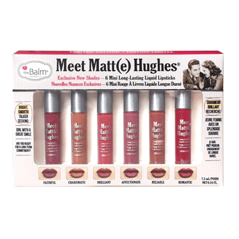 The Balm Set of 6 Mini Lipsticks - V03