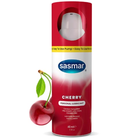 Sasmar Strawberry Personal Lubricant Pump 60 ml