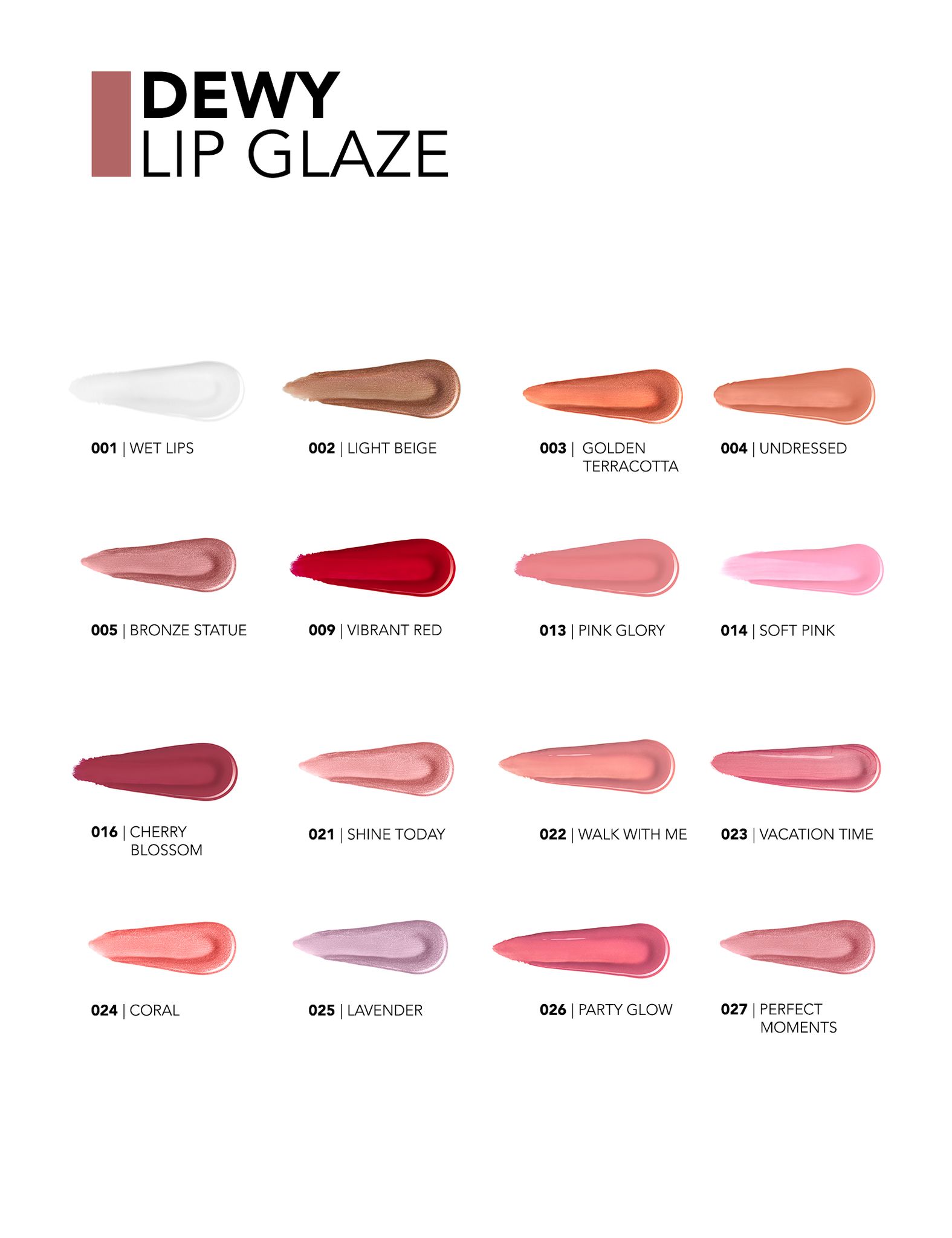 Flormar Dewy Lip Glaze 024 Coral