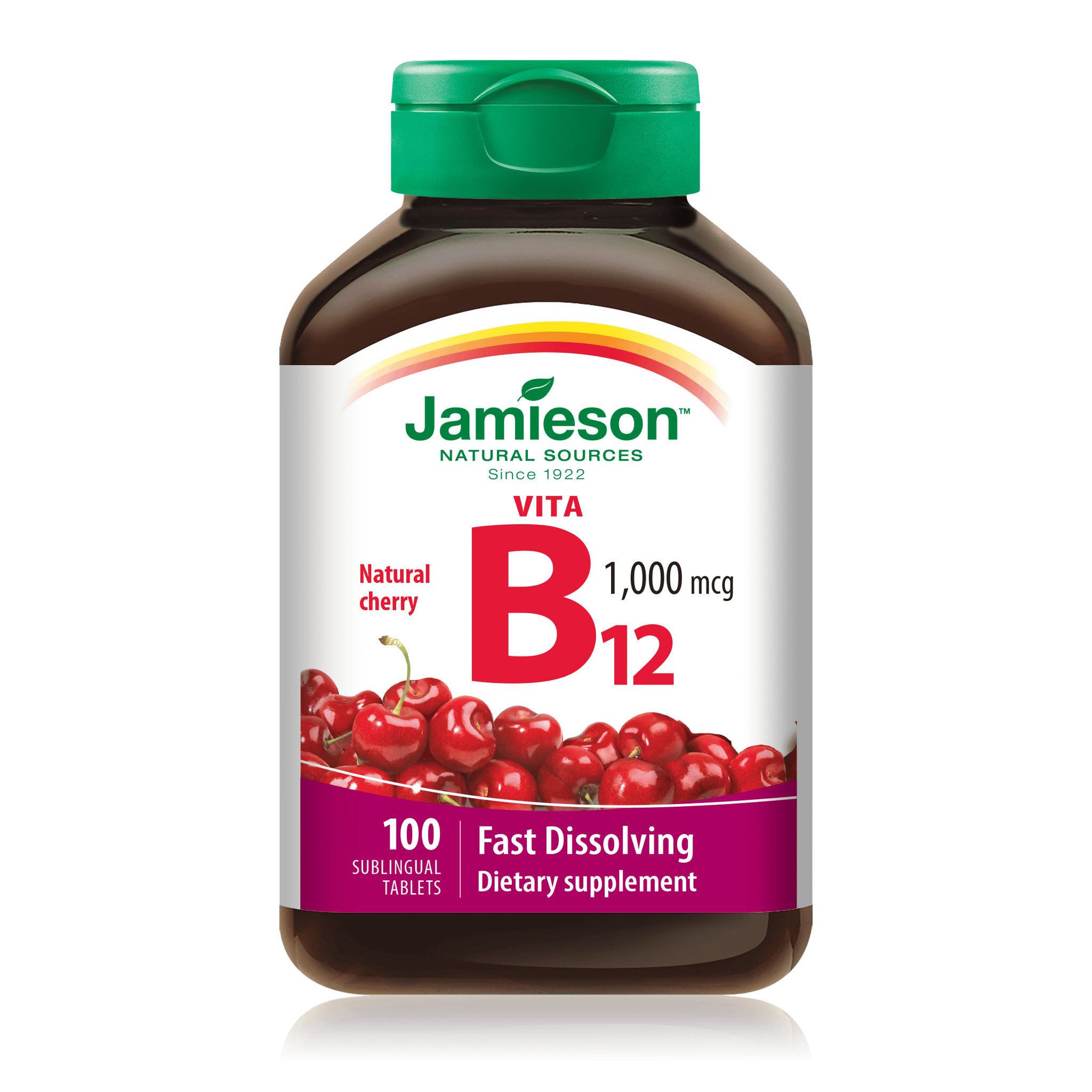 Jamieson Vita B12 1000 Mcg Fd 100 Tablets