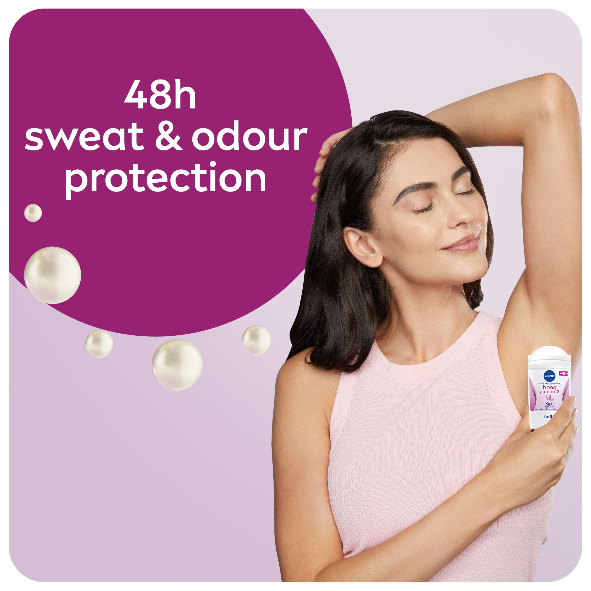 Nivea Lady Deo Stick Pearl/Beauty 50 Ml