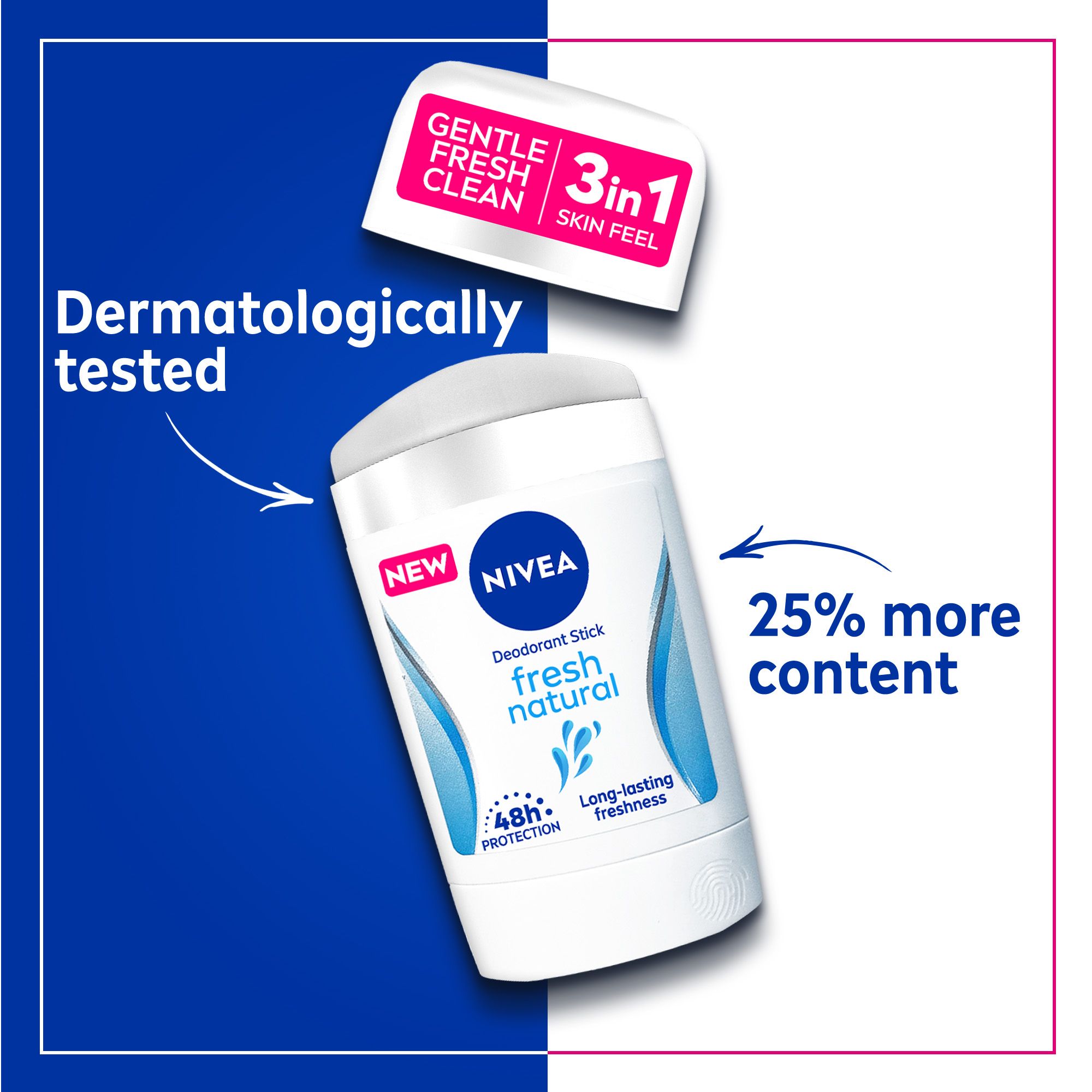 Nivea Lady Deo Fresh Natural 50 Ml