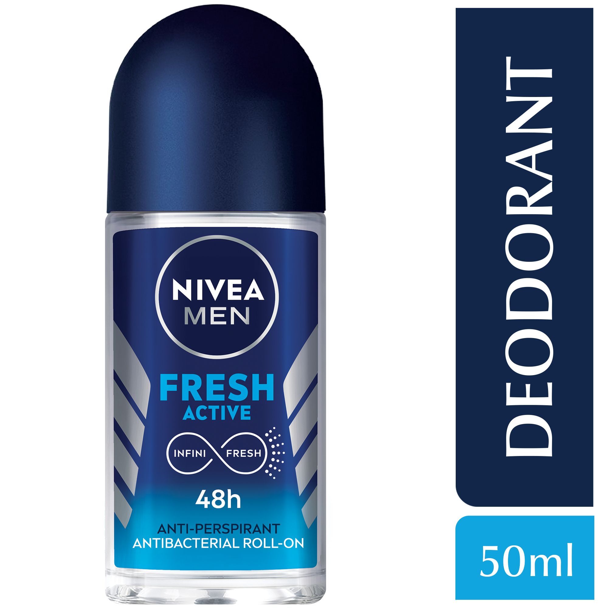 Fresh Active Roll-On Antiperspirant- 50ml