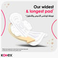 Kotex Maxi Protect Thick Pads, Overnight Protection Sanitary Pads with Wings, 8 Sanitary Pads