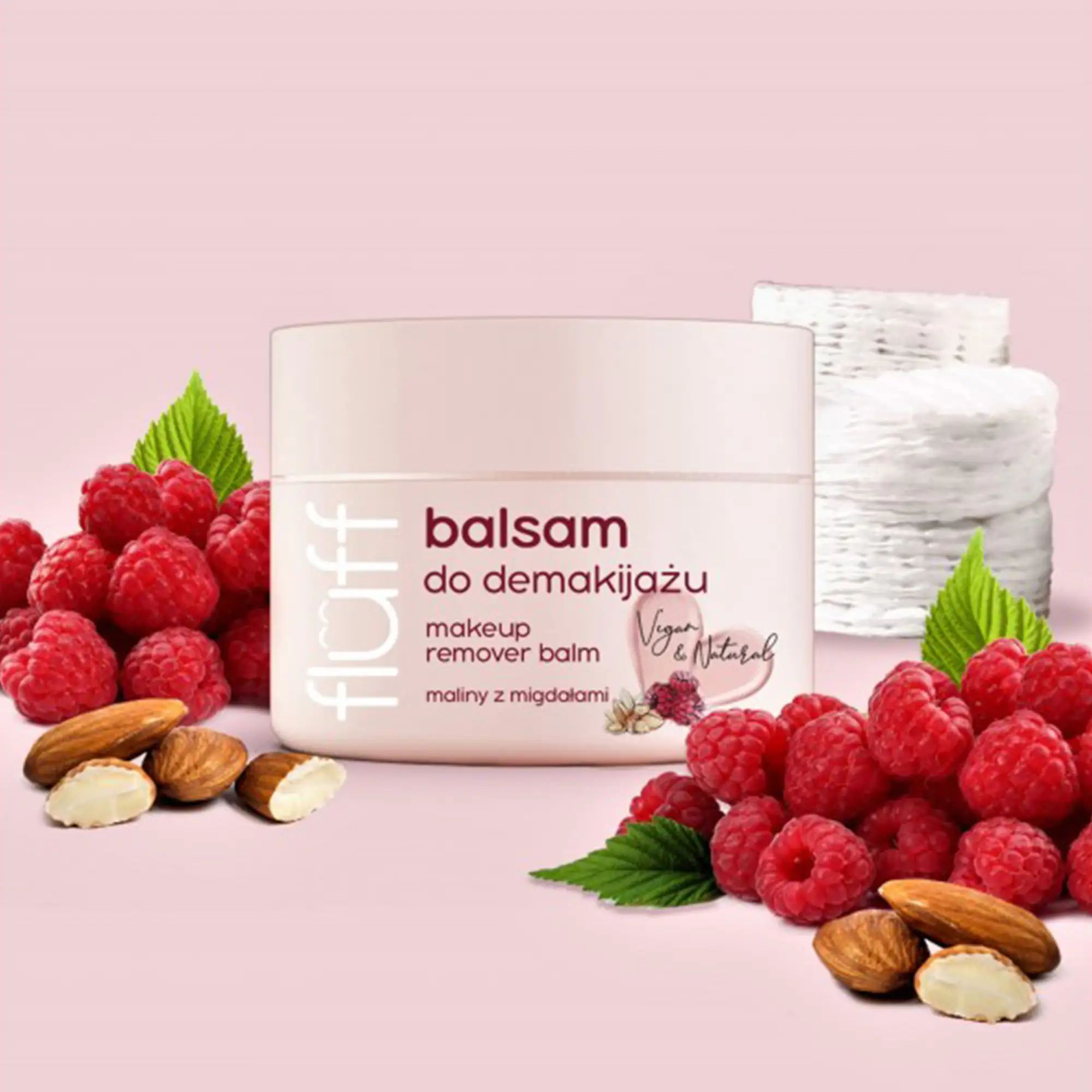 Fluff Make Up Remove Balm Raspberry & Almonds