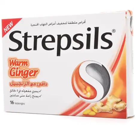 Strepsils Loz Ginger warm