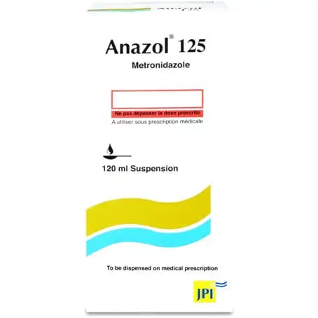 Anazol 125mg Susp 120ml