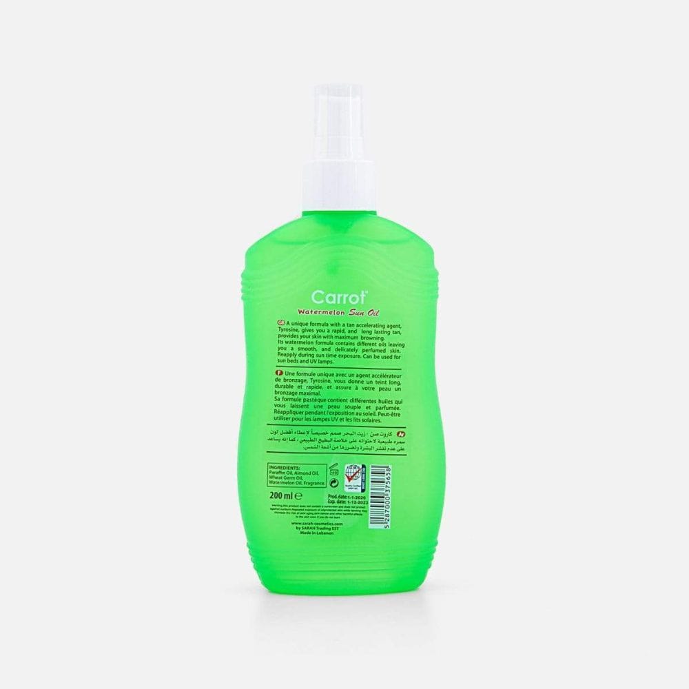 Carrot Sun Tan ACC Oil Watermelon 200ML