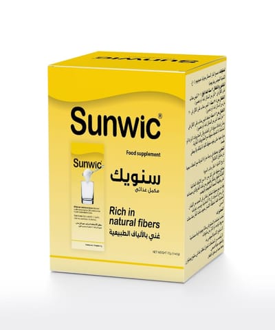 Sunwic Natural Fibers 14 Sachets X 5g