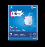 Lifree Adult Diapers Slim Culotte High Absorbency Small Jumpo Pack - 22 Pcs