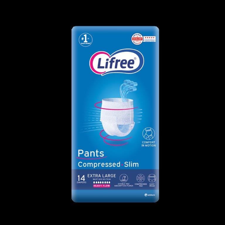 Adult Diaper Culotte Xl 3 Cups - 14 Pcs