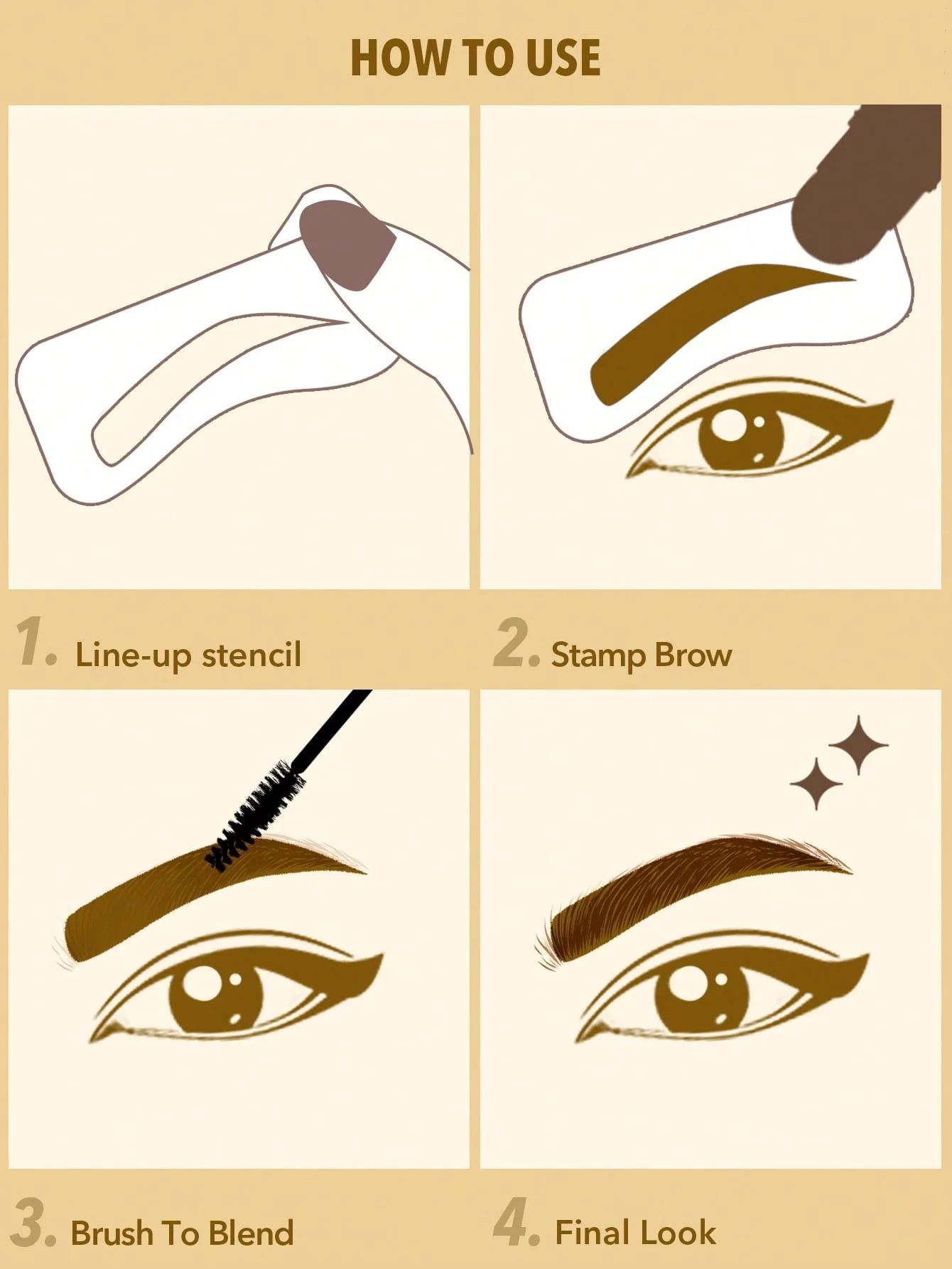 Sheglam Genius Eyebrow Stamp - Espresso