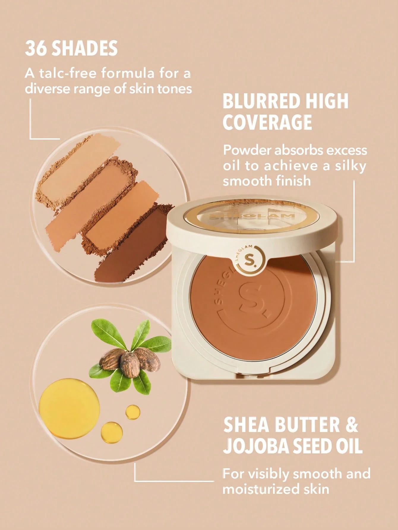 Sheglam Skin-Focus Powder - Nude