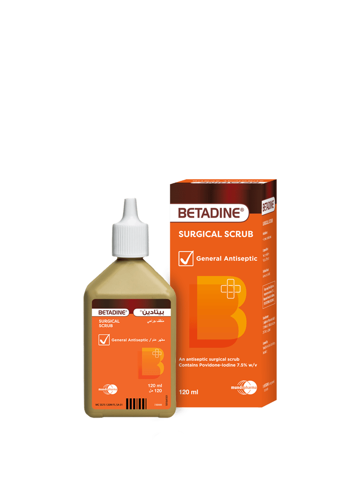 BETADINE Surgical Scrub 7.5% 120ml