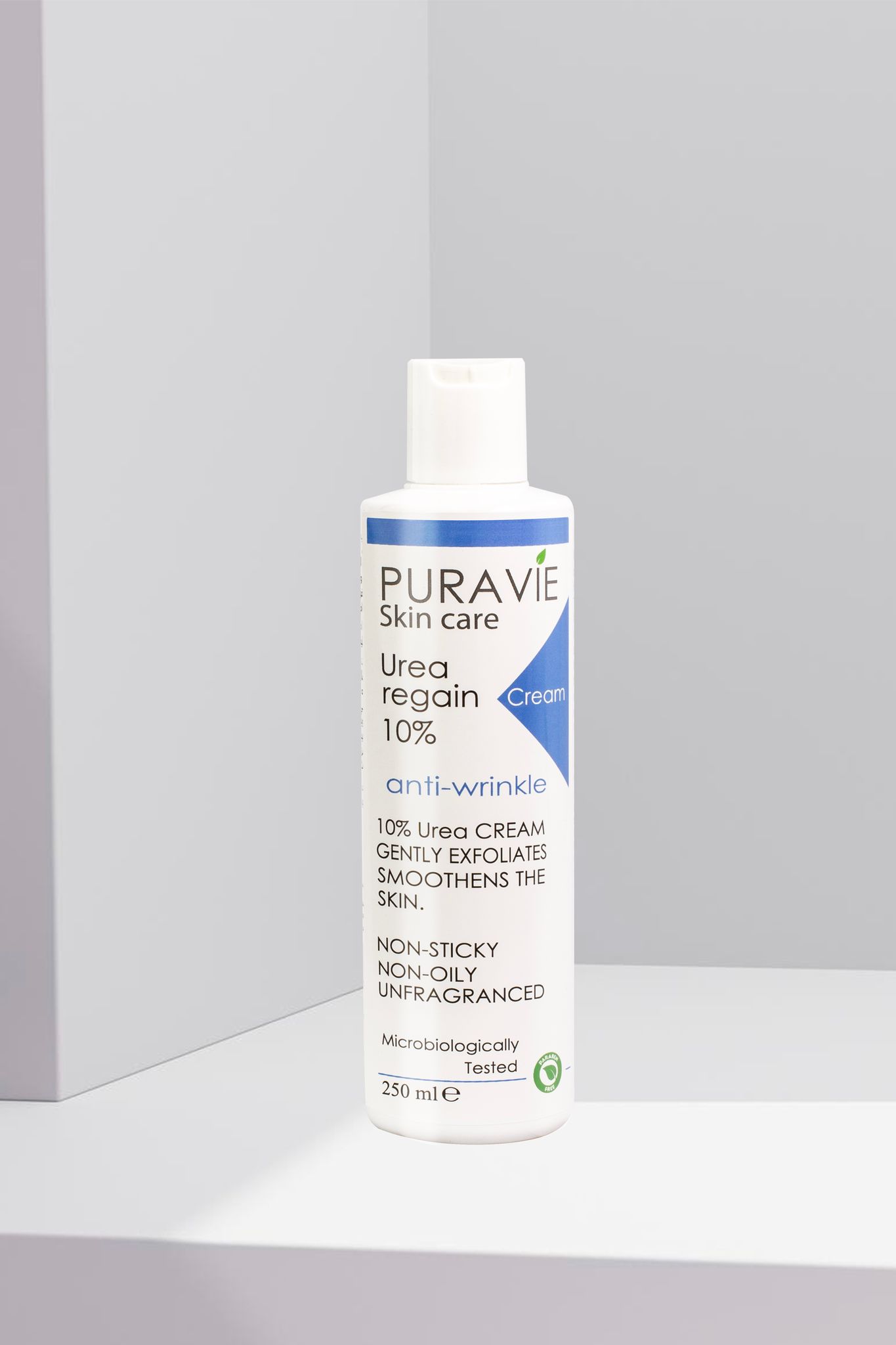 Puravie urea regain cream 10 % 250 ml bottle