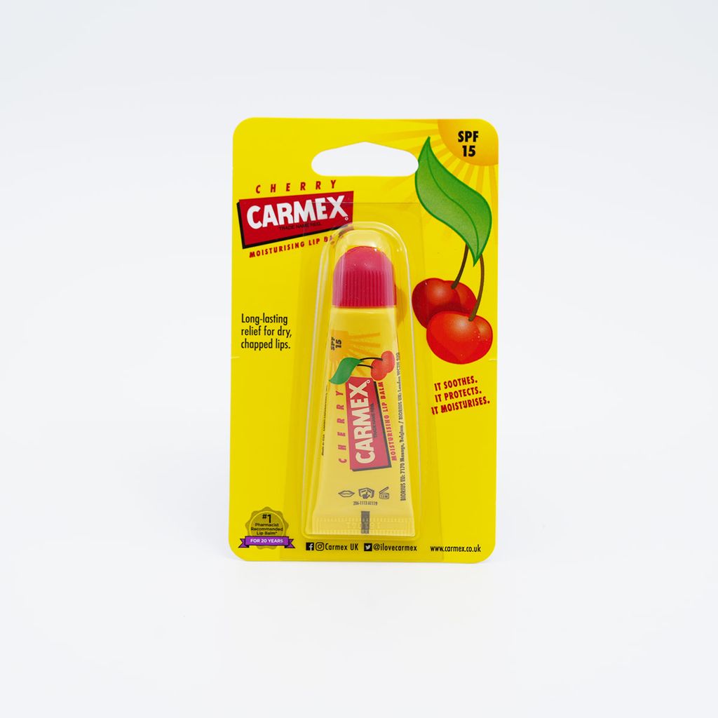 Carmex Cherry Lip Balm In Tube 10 gm