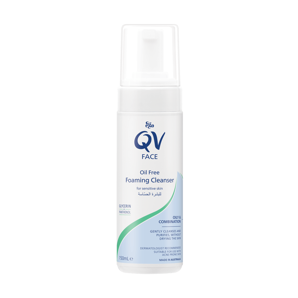 QV FACE OILY SKIN FOAM CLEANSER 150ML AT